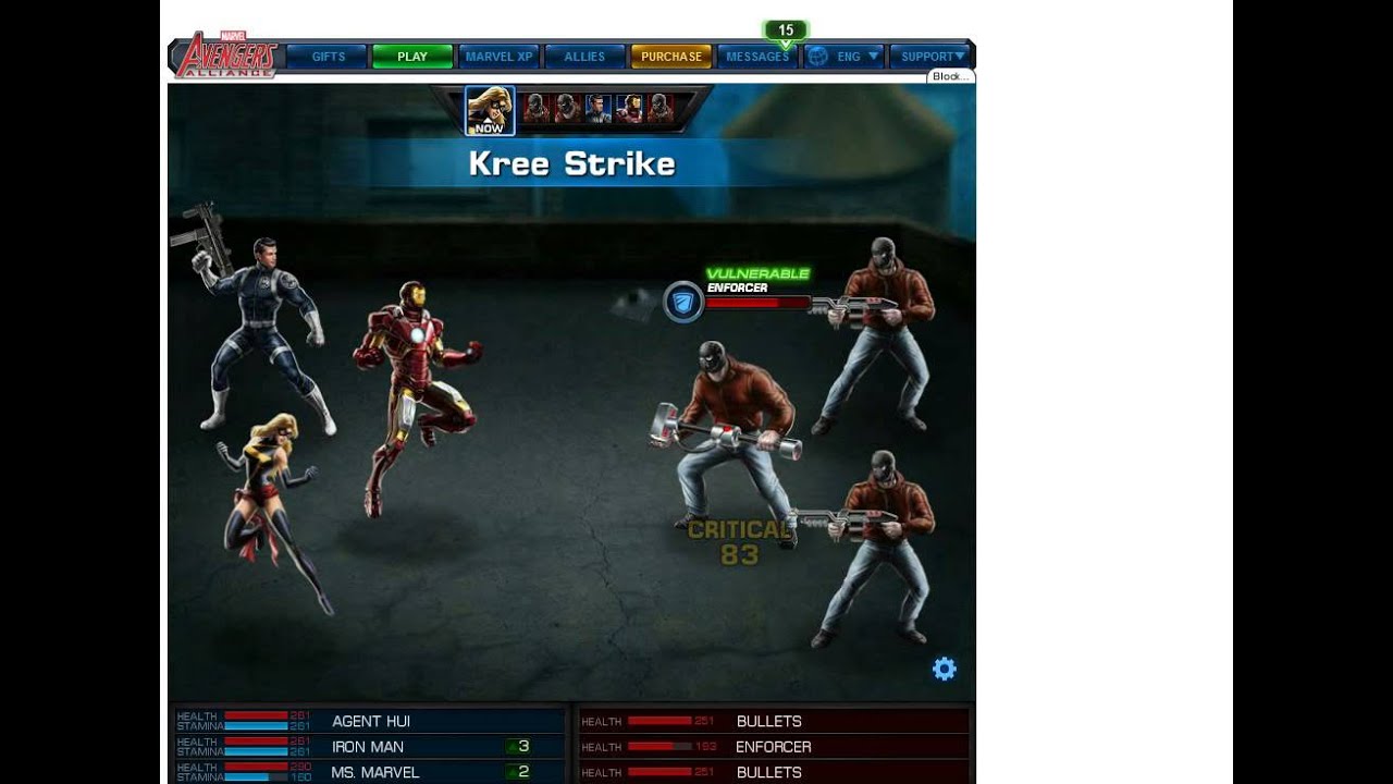 Marvel Avengers Alliance 1 Hit Kill Hack 12/5/2013