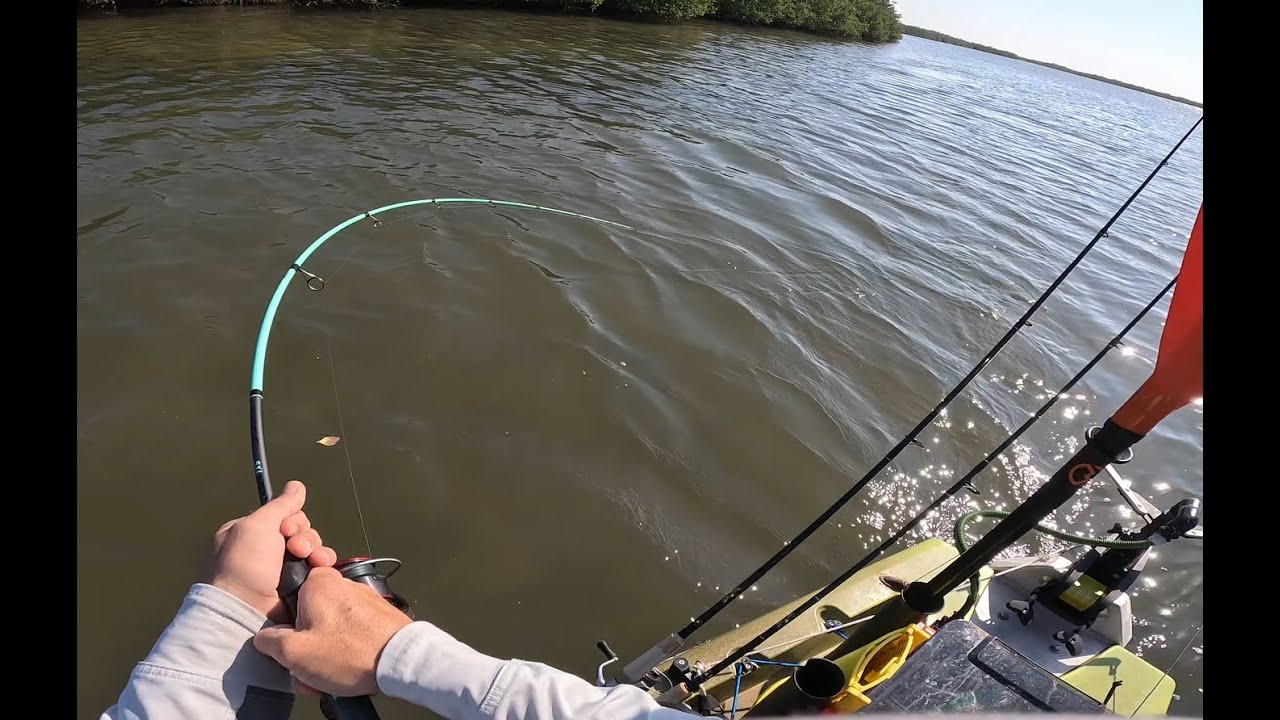 Kayak fishing Mosquito Lagoon! YouTube