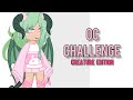 Oc challenge ||creature oc challenge||gachaclub||