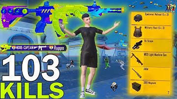 103 KILLS!🥵MY NEW BEST LOOT GAMEPLAY With BEST OUTFIT😍SAMSUNG,A7,A8,J4,J5,J6,J7,J2,J3,XS,A3,A4,A5,A6