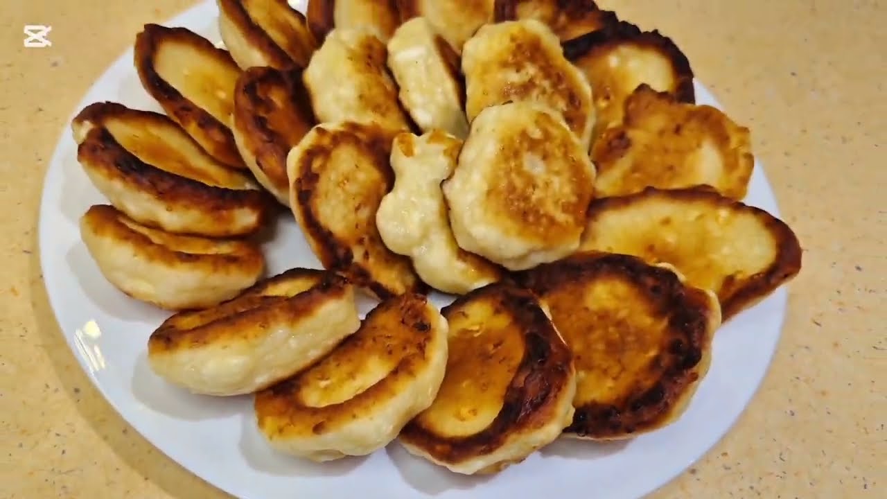 Очень вкусные творожные оладушки ❤️