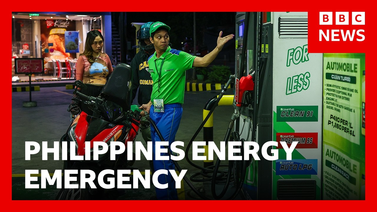 How is the Philippines reacting to its energy emergency | BBC News