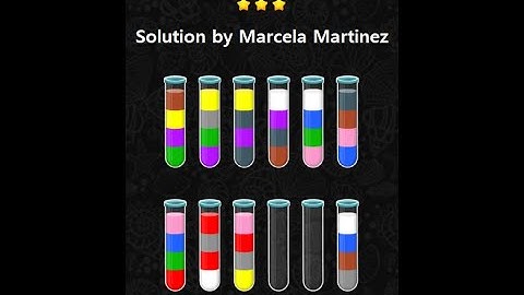 Color Water Sort 3D level 155 | Gameplay Mobile Games