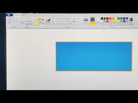 Use of Eraser Tool in MS-Paint