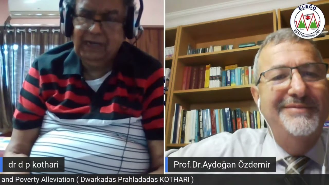 Invited Talk – 1 (Dwarkadas Prahladadas KOTHARI)