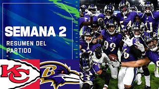 ÉPICO triunfo de RAVENS vs CHIEFS | Semana 2 2021 NFL Game Highlights