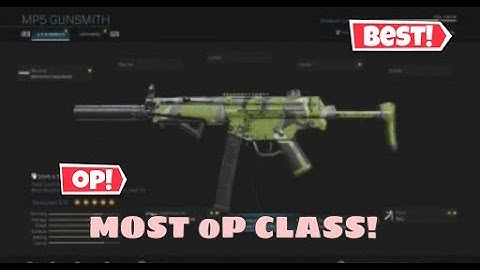 MOST OVERPOWERED MP5 SETUP EVER in Modern Warfare.. (MW Setups) #CallOfDuty #MP5 #BestWeaponSetups