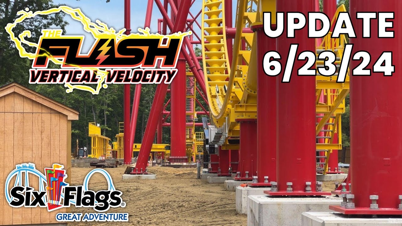 Flash: Vertical Velocity Update 6/23/24! | Six Flags Great