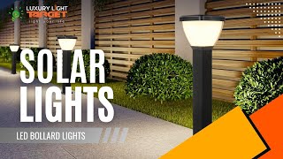 Illuminate Your Garden! Solar Bollard Light | Waterproof & Easy to Install