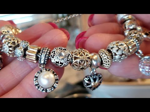 Pandora Moments! My Bracelet Collection!  Looking though my Jewelry Boxes!