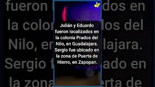 Tres personas buscadas por el FBI fueron detenidas en #Jalisco.