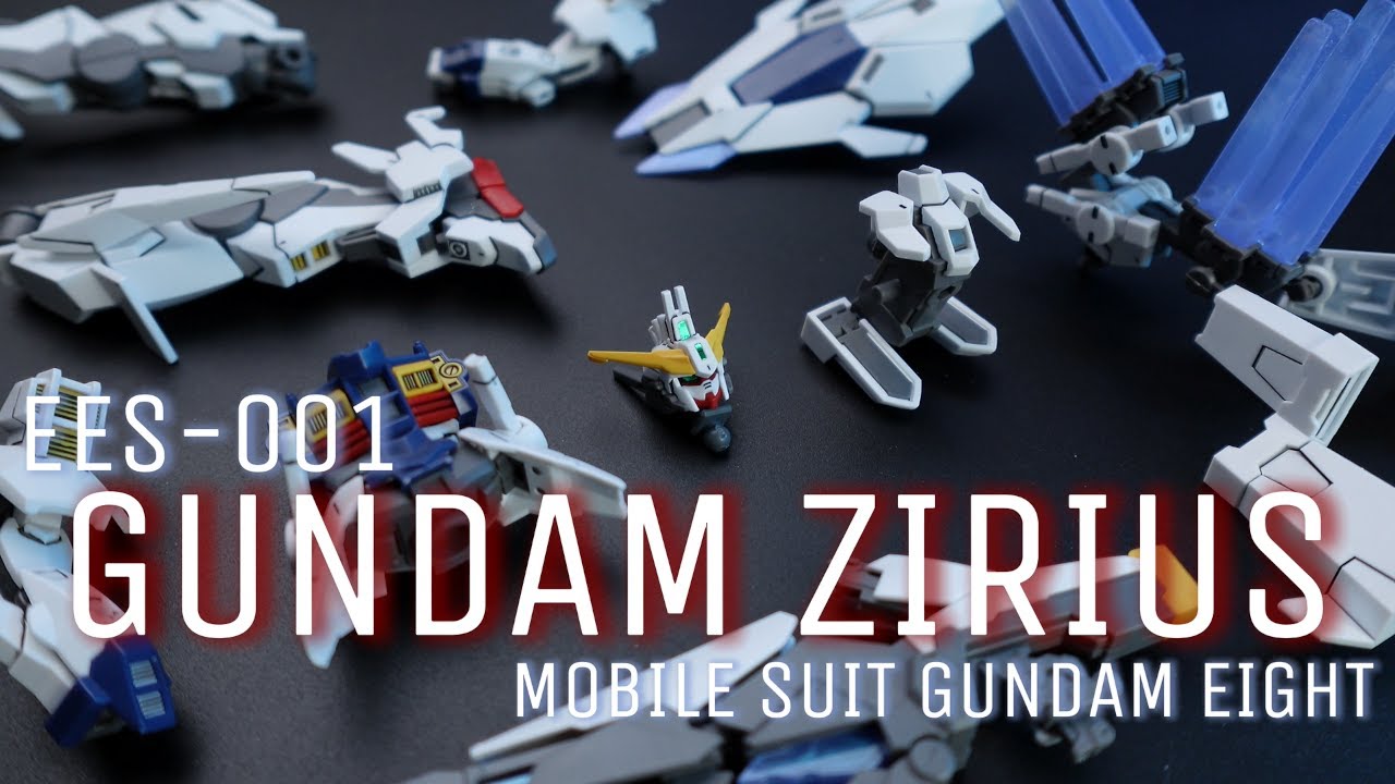 HG Gundam Zirius (P Bandai) | Mobile Suit Gundam Eight | Speed Build | Model Kit | Bandai