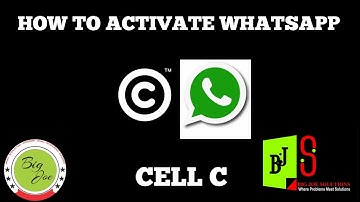 How to activate Whatsapp bundle on cell c network