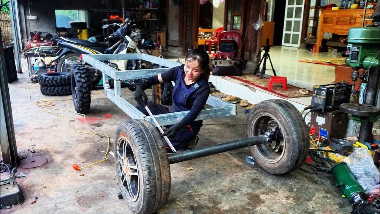 I Repurposed DISCARDED PARTS to Build an OFF-ROAD Vehicle Here's How