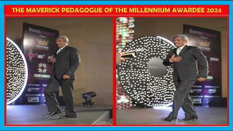 "THE MAVERICK PEDAGOGUE OF THE MILLENNIUM AWARDEE 2024"