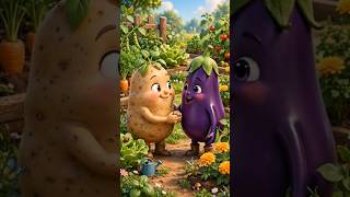 The Potato and Eggplant’s Beautiful Friendship 🌱❤️