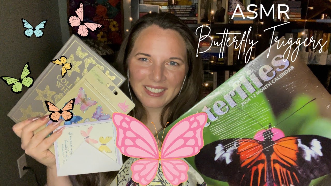 ASMR Butterfly Triggers YouTube