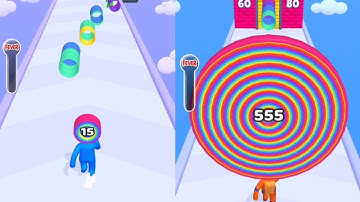 NOOB 🆚 PRO Layer Man Run 3d New Levels Big New Update Max Walkthrough Android iOS Gameplay Level1118