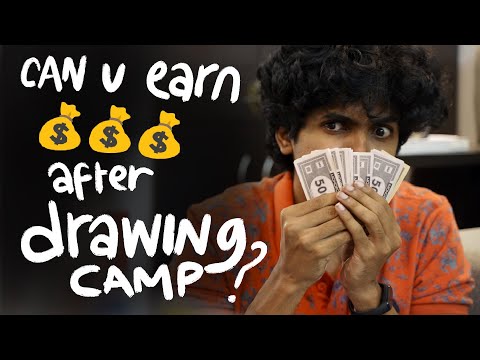 Can you Earn Money after Drawing Camp?