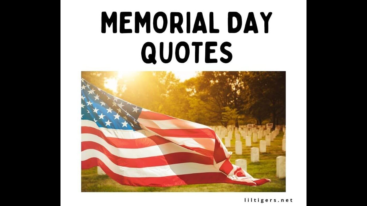 Memorial Day Quotes for Kids