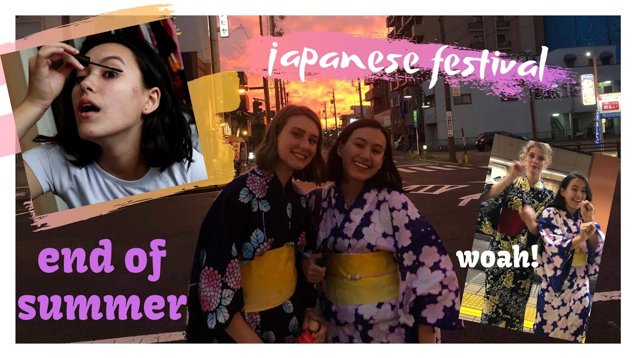 end of summer japanese festival (+GRWM) 🇯🇵🎆