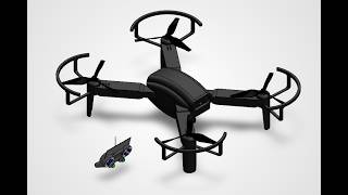 Quadcopter Drone Exploded Animation