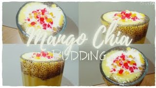 Mango Chia seed Pudding | healthy food and 5 minute recipe for summer| mango recipe