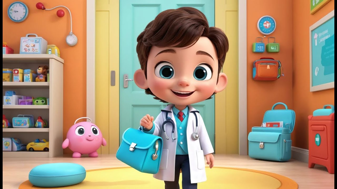 Doctor JJ’s Giggle Medicine! | Funny Doctor Song for Kids | Laugh and Learn Rhyme