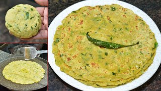 नविन पद्धतीने बनवा बटाटा पराठा चव येवढी भन्नाट की विसरणार नाही | Batata Paratha | Paratha Recipe screenshot 4