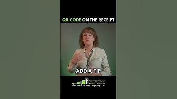 QR Code on the Receipt #shorts