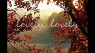 Video thumbnail of "lovely (center of my universe) by michelle tumes"