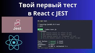 Введение в тестирование в React с помощью Jest