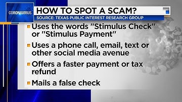 Beware of stimulus check scams