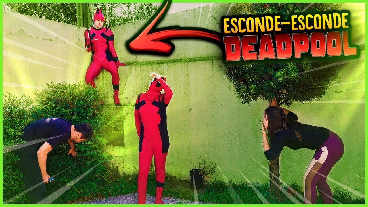 entretenimento para casamento ESCONDE ESCONDE DEADPOOL!! ( DEU ACIDENTE ) [ REZENDE EVIL ]