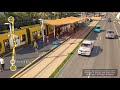 Gold Coast Light Rail Stage 3A: detailed fly-through