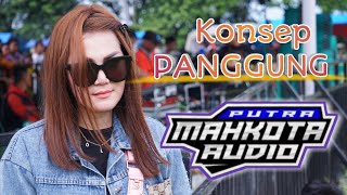 putramahkota Proses Pemasangan Ledtron Di Panggung Megah Putra Mahkota Kediri