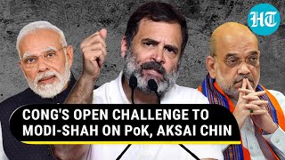 Amit Shah's Blunt Reply After Cong Challenges PM Modi On PoK & Aksai Chin | J&K 370 Row