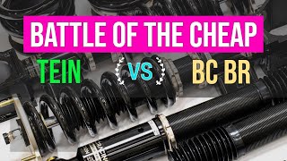 Comparing Tein Flex Z to BC Racing BR series on Tesla Model 3
