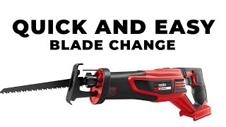 How to Change Ozitos Recip Blade