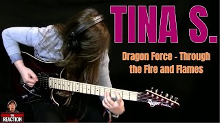 Squirrel Reacts to Dragon Force - Through the Fire and Flames - Tina S Cover | Music Reaction