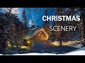 Christmas  Relaxing Music Christmas Scenery Meditation Soothing Spa Calming Instrumental Music