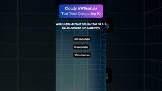 ✅ AWS Gurus Only: Test Your Skills in This Explosive Quiz Short! #amazonwebservices #cloudcomputing