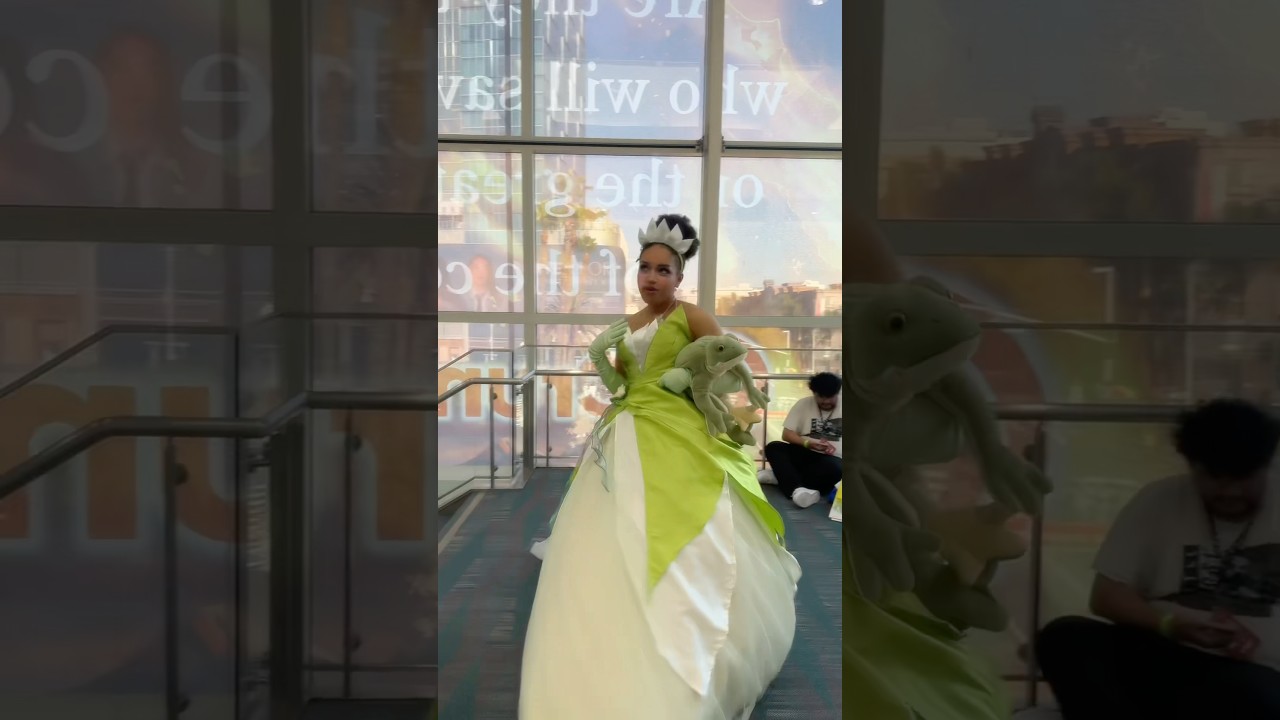 Tiana💚 #princessandthefrog #cosplay