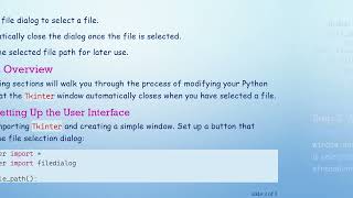 Mastering File Selection in Python with Tkinter