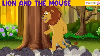 Lion and The Mouse | Hindi Stories | बच्चों की नयी हिंदी कहानियाँ