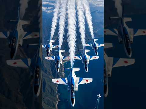 【ShortMovie032】Ace pilots of formation aircraft - 編隊飛行機のエースパイロットたちのサムネイル