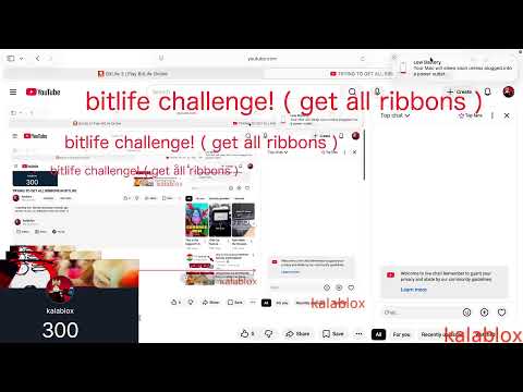 TRYING TO GET ALL RIBBONS IN BITLIFE