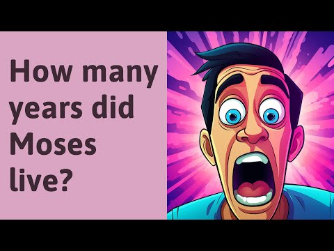 ვიდეო: რამდენი წელი დარჩა მოსე მიდიანში?