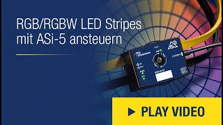 Asi-5 Rgbrgbw Led Stripe Module