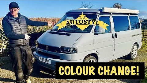 VW T4 Colour Change Respray Rust Repair @AutostylUK